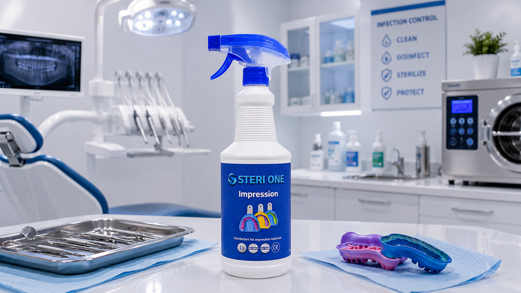 STERI ONE Impression | Fast Dental Impression Disinfection