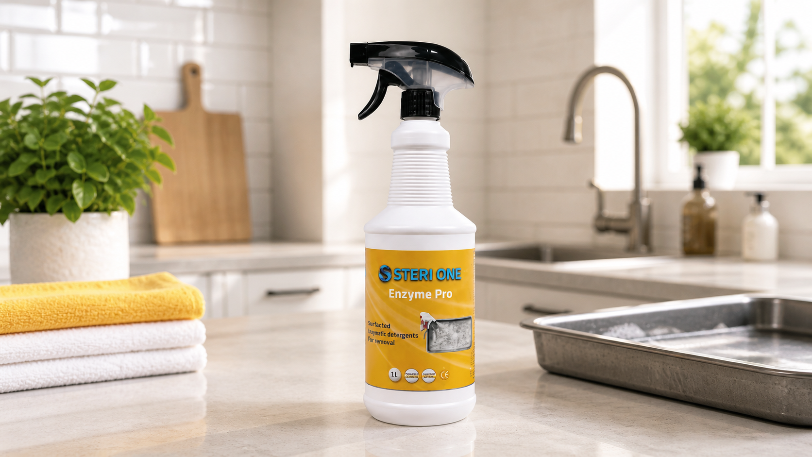 STERI ONE 5+ Enzyme | Advanced Enzymatic Cleaning Solution for Medical Instruments
